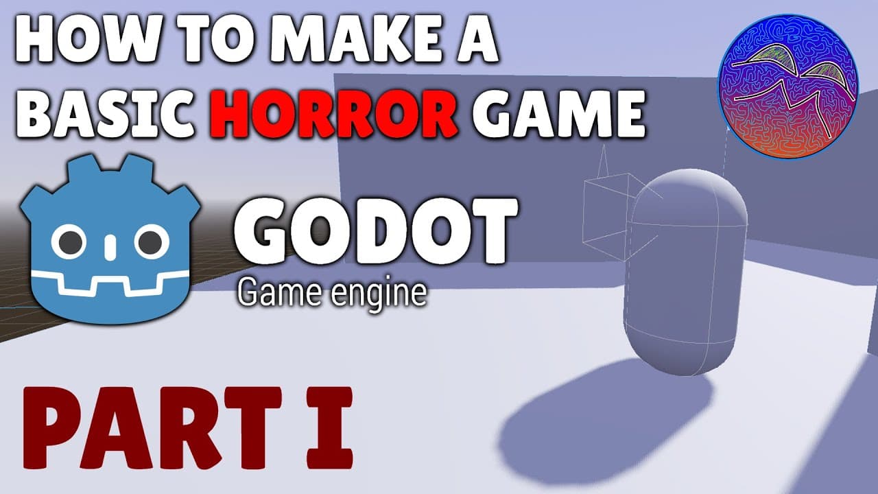 How to Make a Basic Horror Game in Godot - Part 1 (Godot 4 Tutorial)