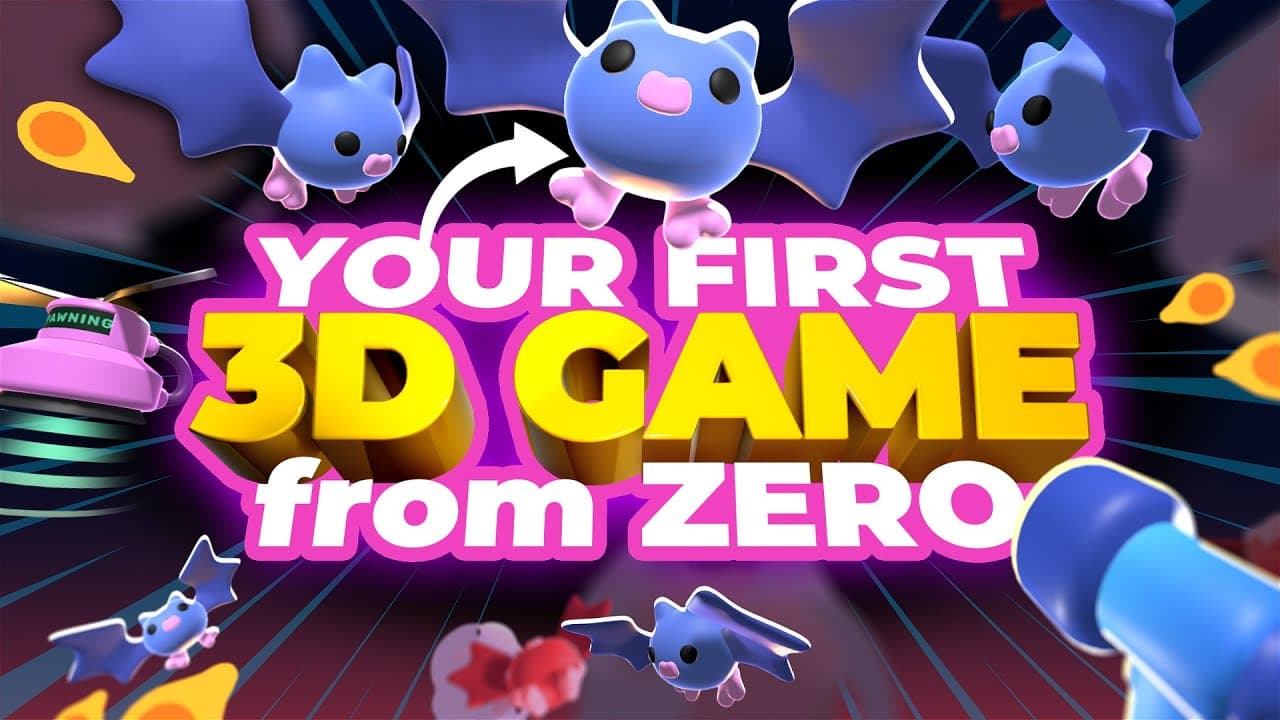 Your First 3D GAME From Zero in Godot 4 **Survivor Arena FPS**