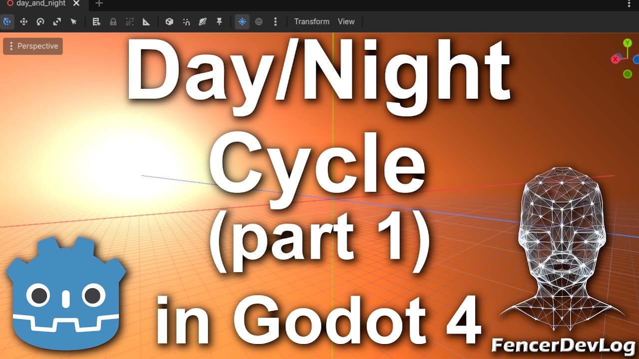 Day/night cycle in Godot 4 (tutorial, part 1)